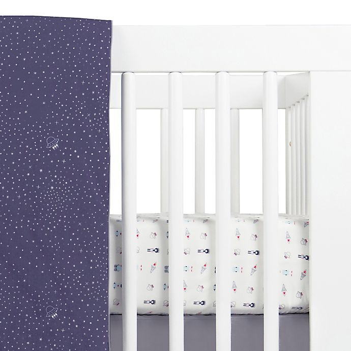 slide 5 of 5, Babyletto Galaxy Fitted Crib Sheet, 1 ct