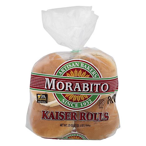 slide 1 of 1, Morabito Kaiser Rolls - 12 OZ, 8 ct