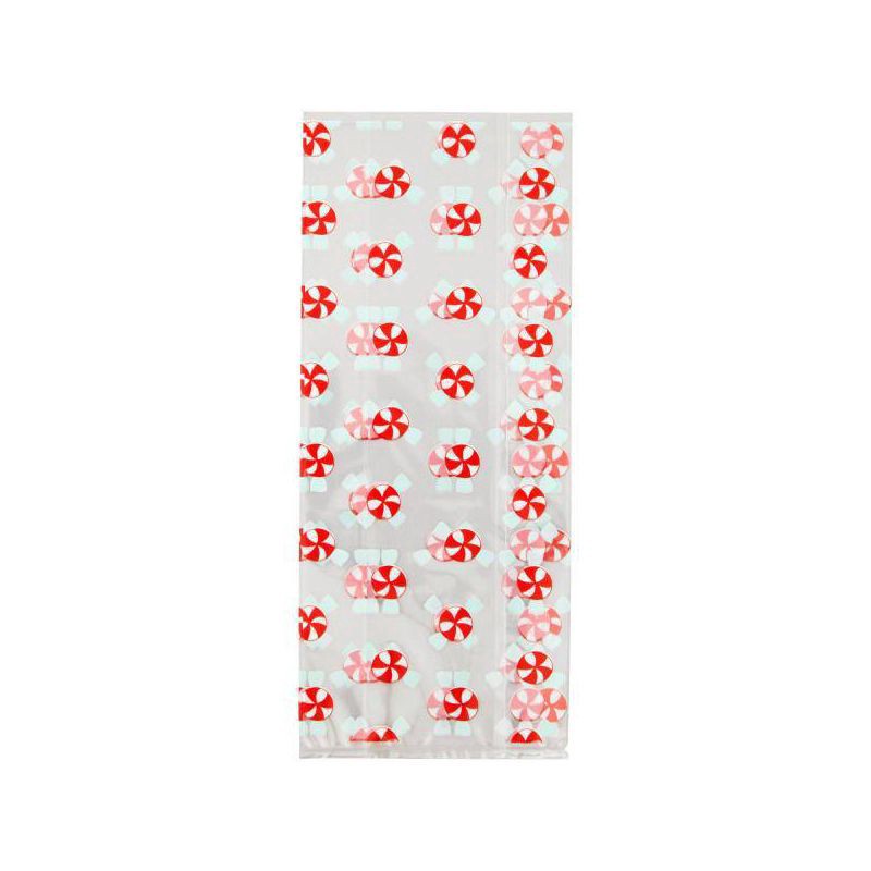 slide 3 of 3, Wilton Candy Swirl Holiday Treat Bags, 1 ct