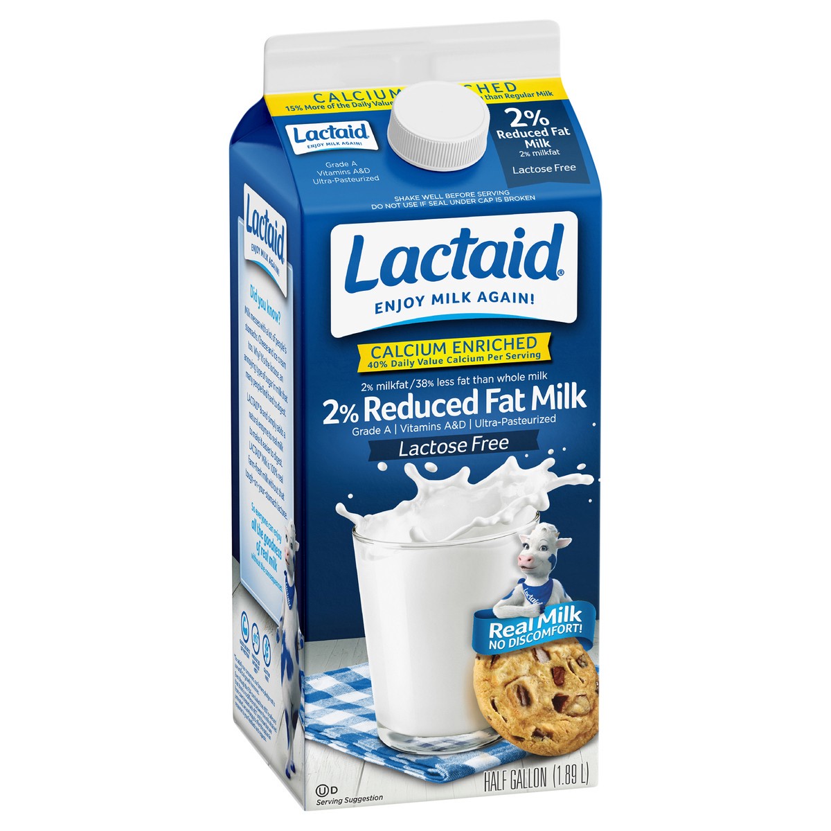 slide 13 of 15, Lactaid 2% Reduced Fat Milk, Calcium Enriched, 64 oz, 64 oz