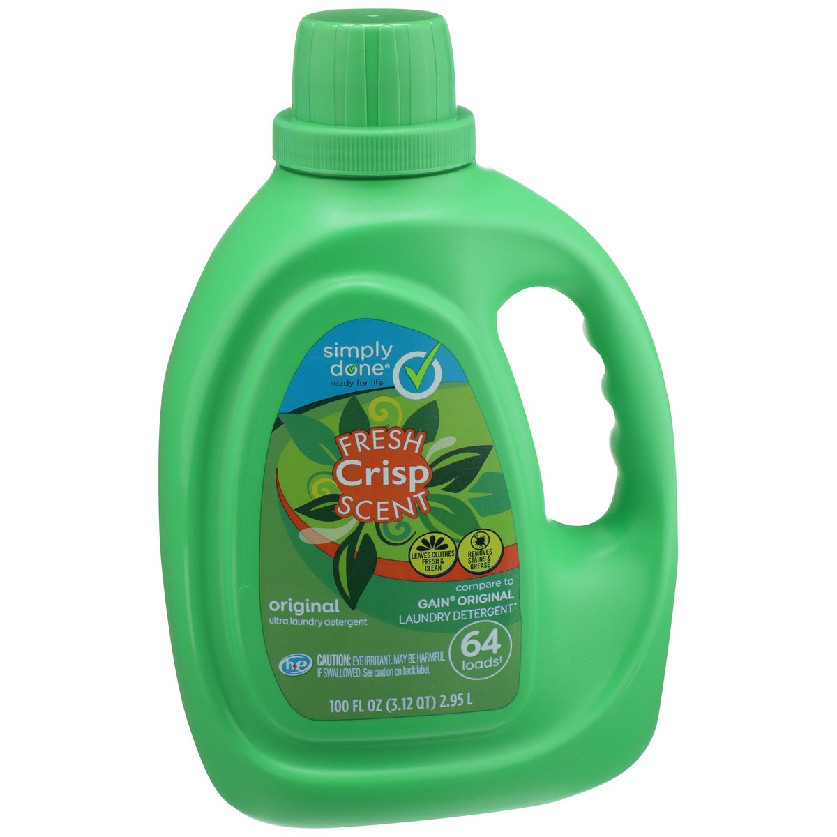 slide 4 of 8, Simply Done Original Ultra Fresh Crisp Scent Laundry Detergent 100 fl oz, 100 fl oz