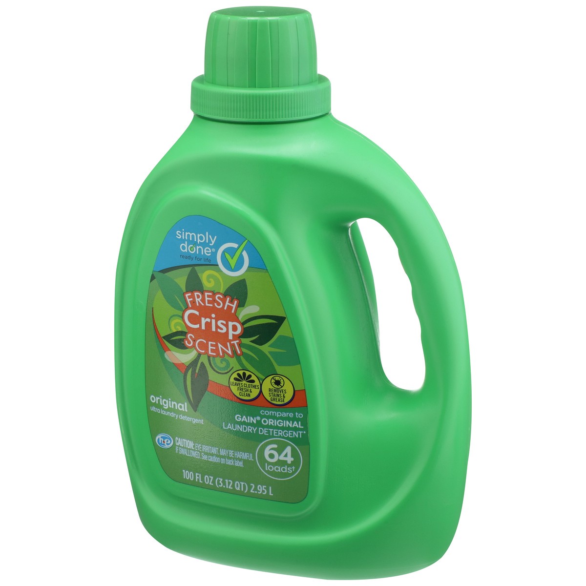 slide 2 of 8, Simply Done Original Ultra Fresh Crisp Scent Laundry Detergent 100 fl oz, 100 fl oz