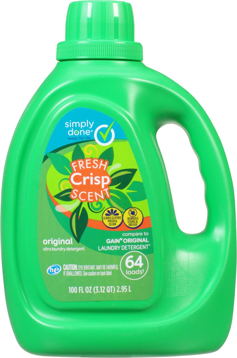 slide 1 of 8, Simply Done Original Ultra Fresh Crisp Scent Laundry Detergent 100 fl oz, 100 fl oz