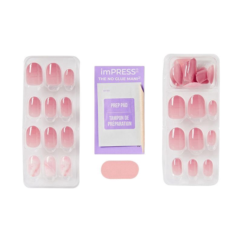 slide 3 of 11, KISS NAIL Ks Impress Nails, Magic Hour, 1 ct