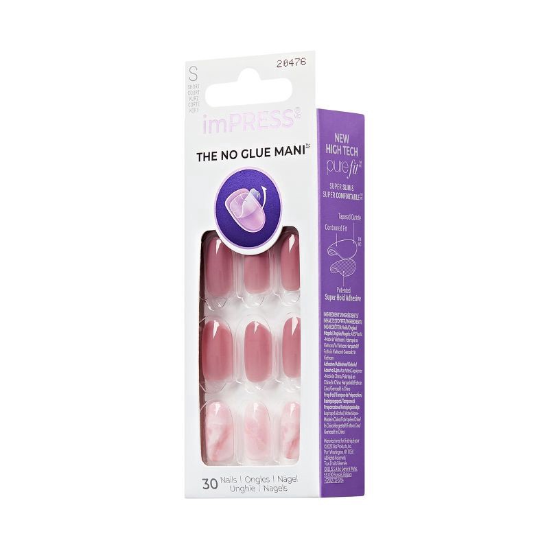 slide 5 of 11, KISS NAIL Ks Impress Nails, Magic Hour, 1 ct