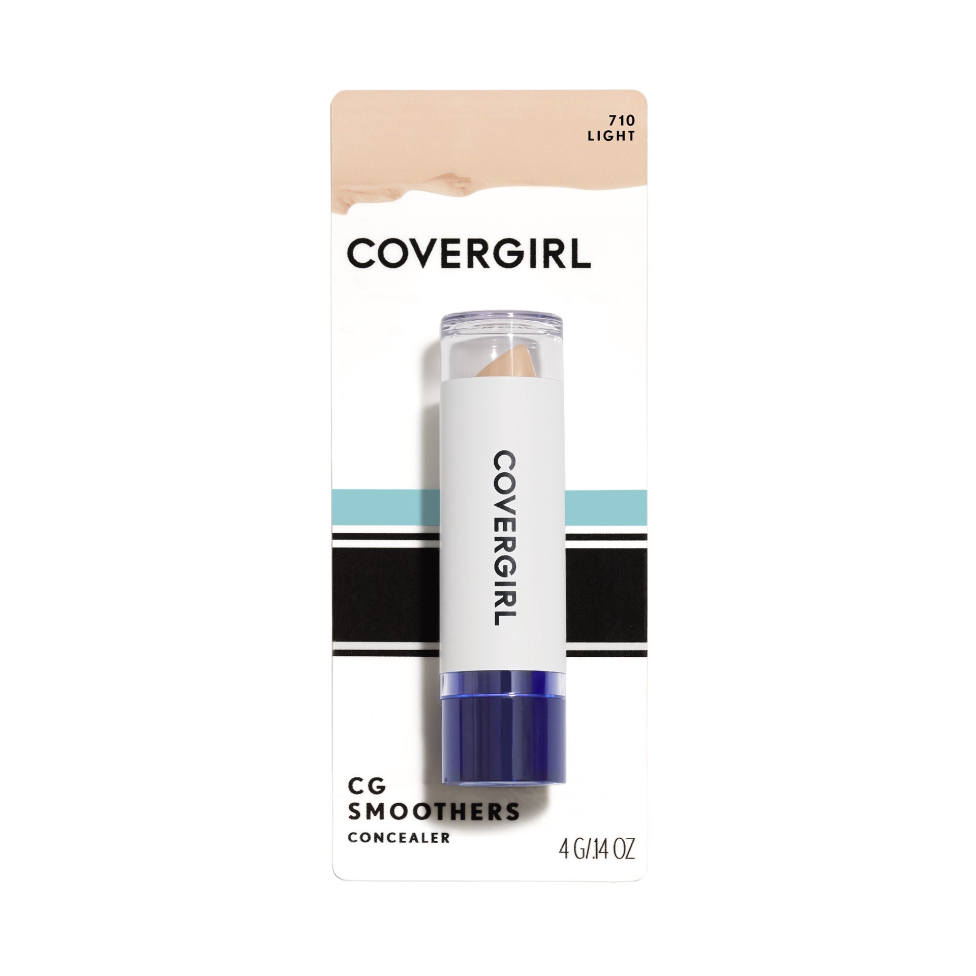 slide 1 of 4, COTY COVERGIRL COVERGIRL Smoothers Moisturizing Concealer Stick, Light 710, 0.14 oz (4 g), 1 ct