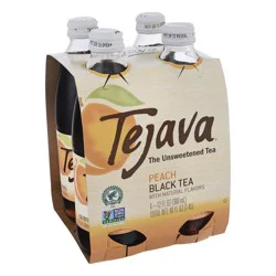 Tejava Peach Tea - 4-12 oz