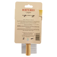 slide 3 of 5, Burt's Bees Double-Sided Puppy Comb, 1 ct