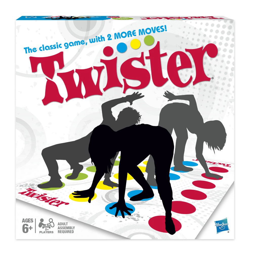 slide 1 of 5, Hasbro Twister Floor Game, 1 Each, 1 ct