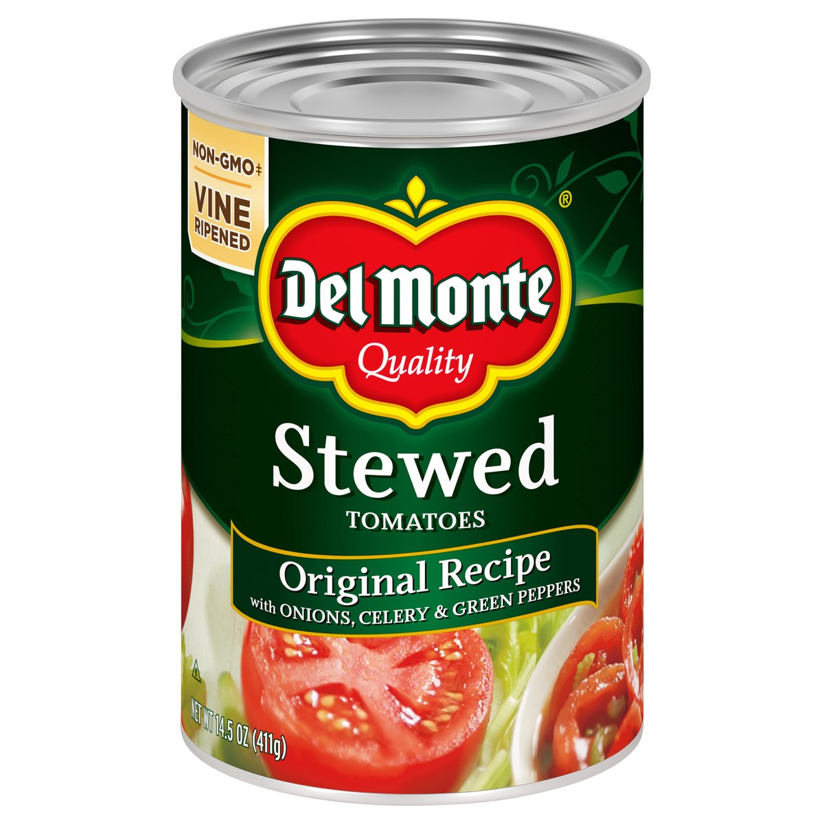 slide 8 of 11, Del Monte Stewed Original Recipe Tomatoes 14.5 oz Can, 14.5 oz