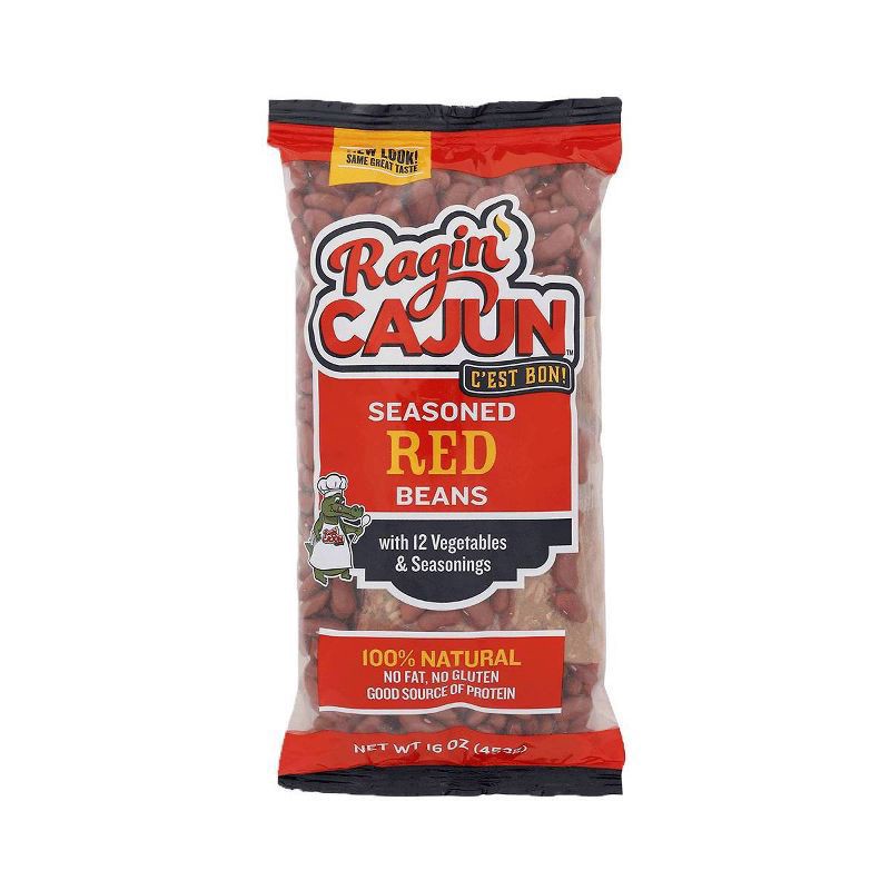 slide 1 of 9, Ragin' Cajun Fixin's CajunStyle Red Beans - 16oz, 16 oz