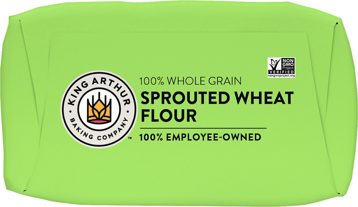 slide 4 of 6, King Arthur Baking 100% Whole Grain Sprouted Wheat Flour 32 oz, 32 oz