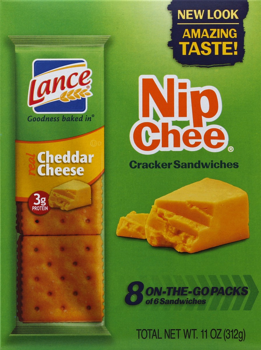 slide 4 of 5, Lance Nip Chee Cracker, 8 ct