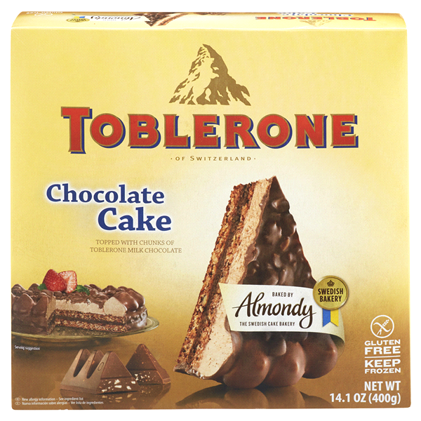 slide 1 of 1, Toblerone Almondy Toblerone Cake, 14.1 oz