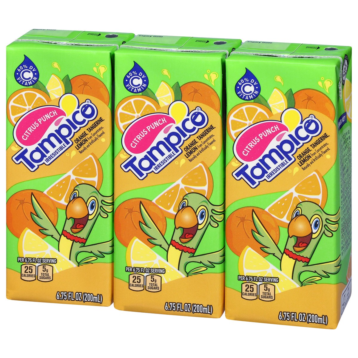 slide 9 of 13, Tampico Citrus Punch 3 - 6.75 fl oz Cartons, 3 ct