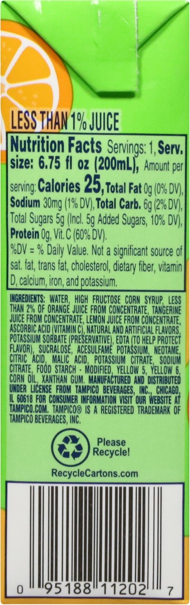 slide 5 of 13, Tampico Citrus Punch 3 - 6.75 fl oz Cartons, 3 ct