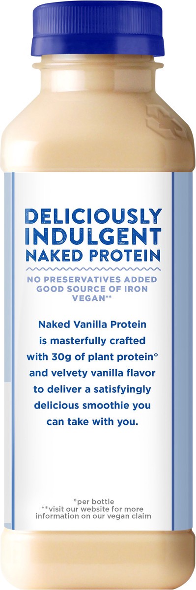 slide 6 of 9, Naked Vanilla Protein Almondmilk Smoothie Vanilla Flavored 15.2 Fl Oz Bottle, 15.2 oz