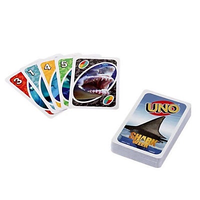 slide 1 of 1, Uno Shark Week Playing Cards, 1 ct