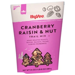 Hy-Vee Cranberry Raisin & Nut Trail Mix