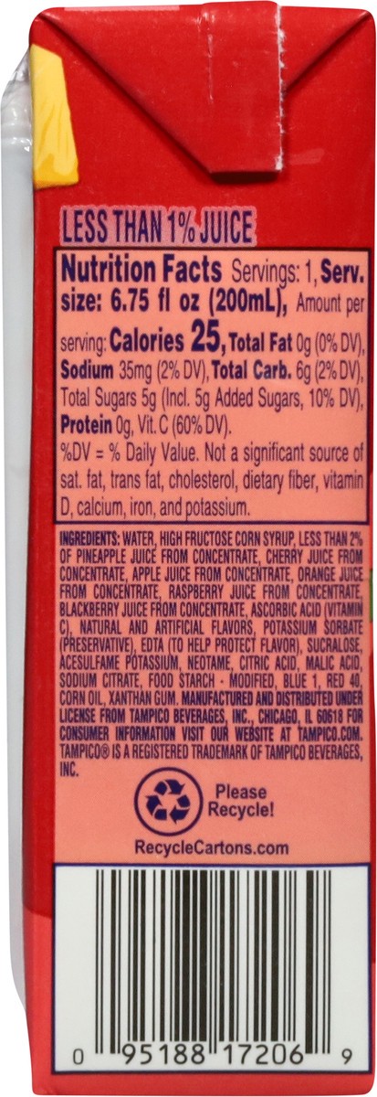 slide 2 of 14, Tampico Fruit Punch 3 - 6.75 fl oz Cartons, 3 ct