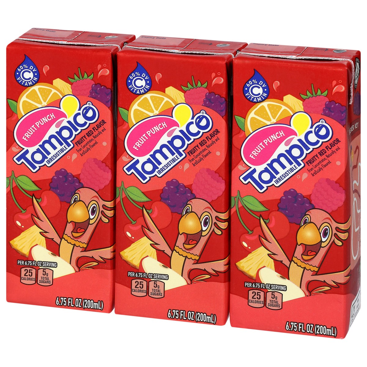 slide 14 of 14, Tampico Fruit Punch 3 - 6.75 fl oz Cartons, 3 ct