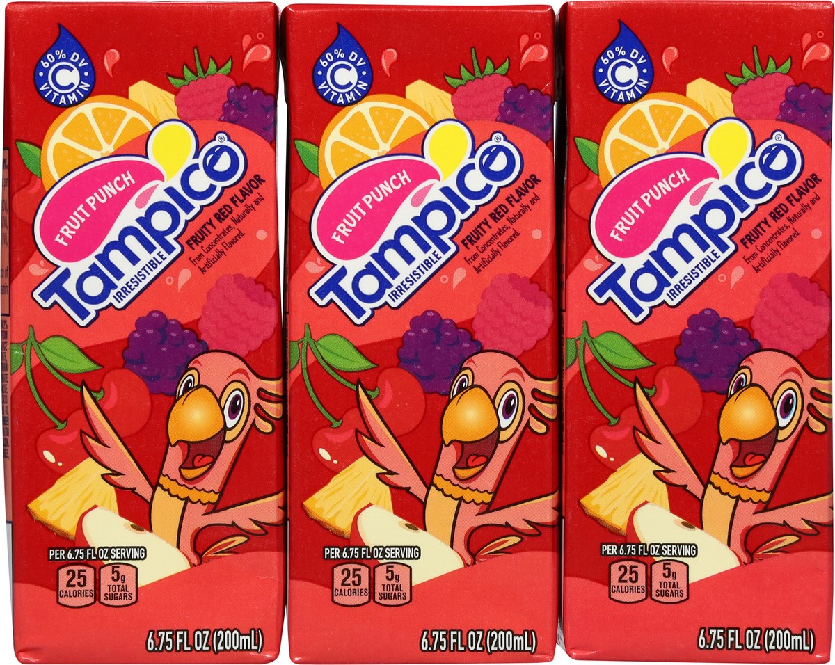 slide 5 of 14, Tampico Fruit Punch 3 - 6.75 fl oz Cartons, 3 ct