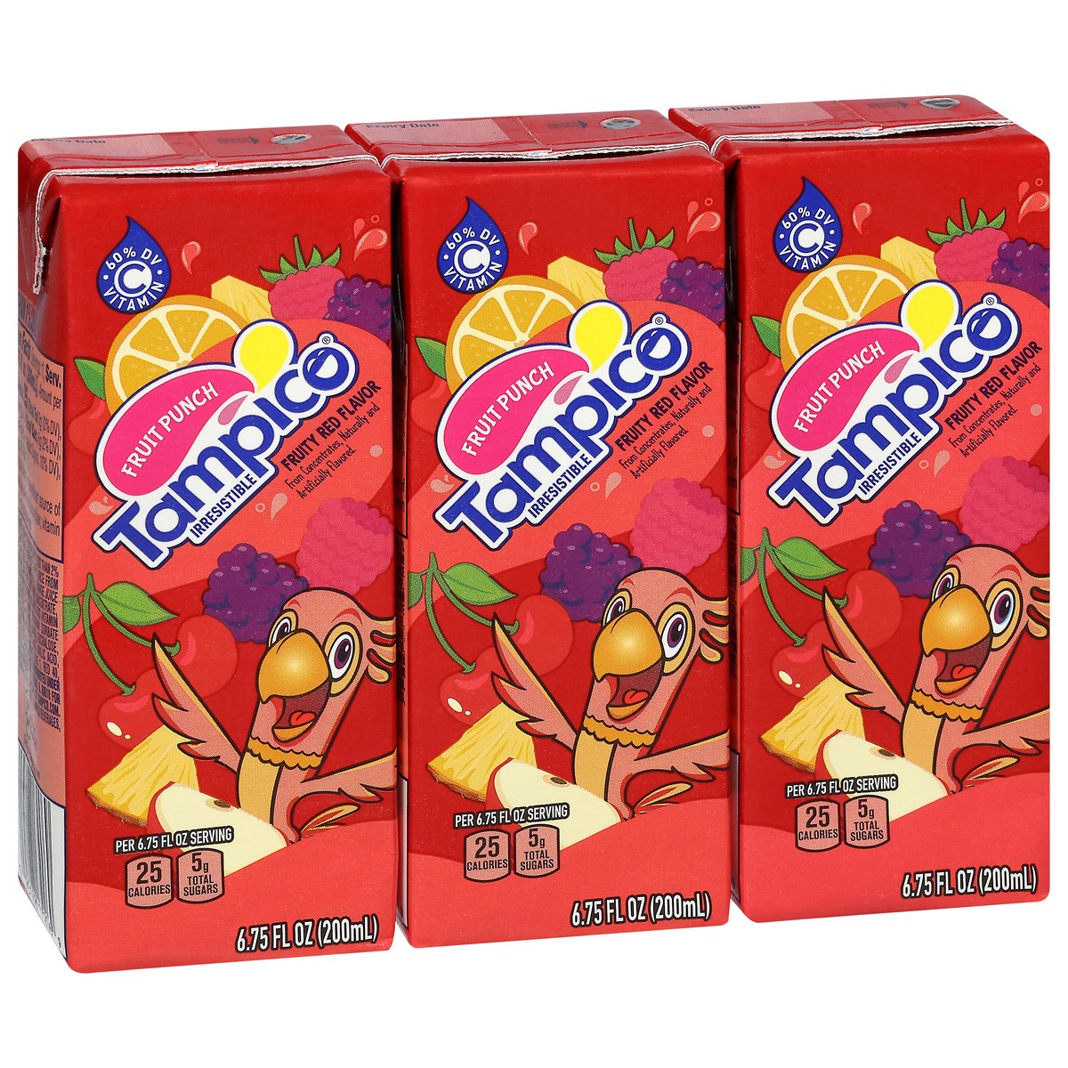 slide 4 of 14, Tampico Fruit Punch 3 - 6.75 fl oz Cartons, 3 ct