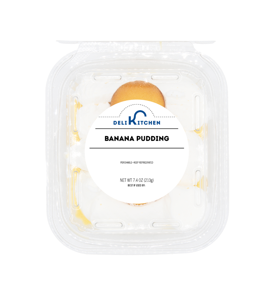 slide 1 of 1, Deli Kitchen Banana Pudding, 7.4 oz