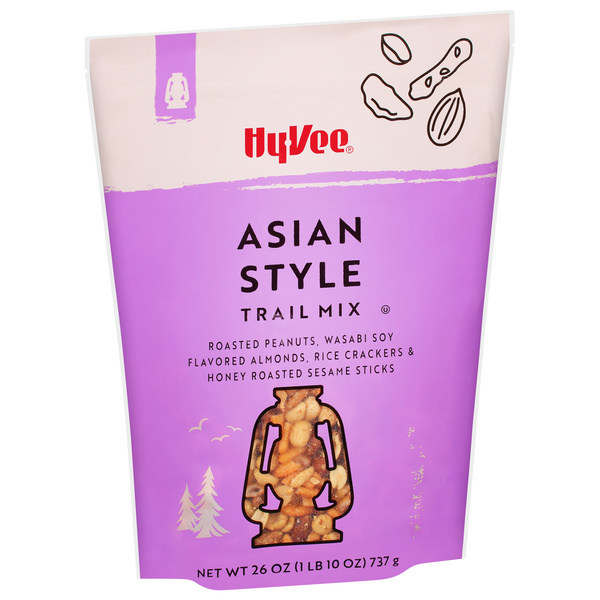 slide 1 of 1, Hy-Vee Asian Style Trail Mix, 26 oz