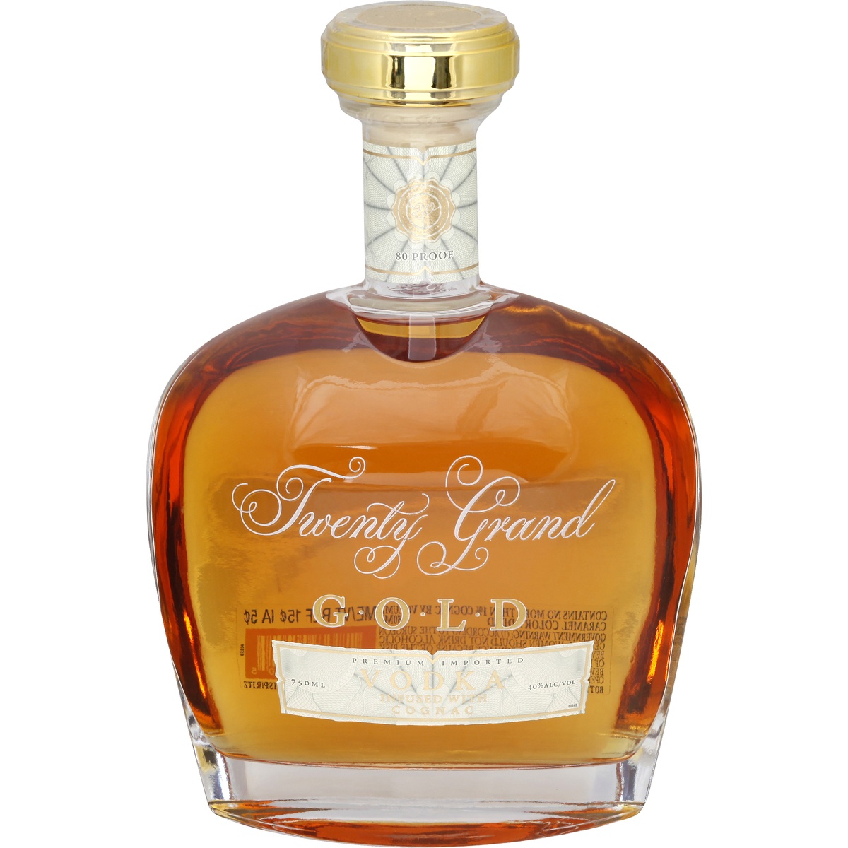 slide 1 of 1, Twenty Grand Vodka, Gold, 750 ml