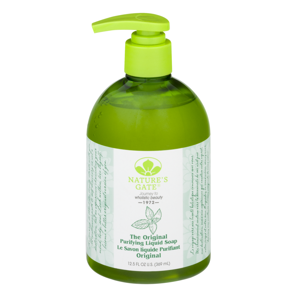 slide 1 of 1, Nature's Gate Organics Purifying Liquid Soap, 12.5 fl oz