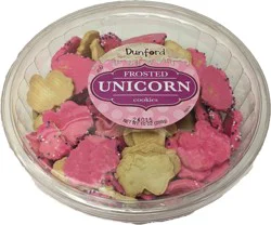 Dunford Frosted Bite Sized Unicorn Cookies