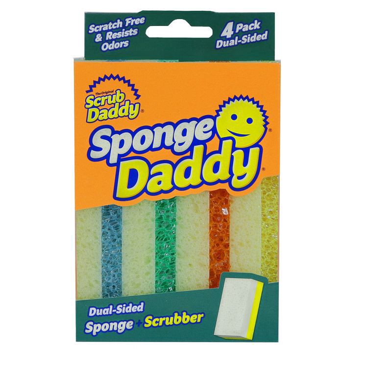 slide 1 of 10, Scrub Daddy Sponge - 4ct, 4 ct