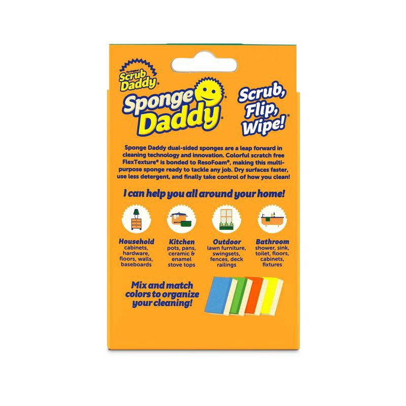 slide 4 of 10, Scrub Daddy Sponge - 4ct, 4 ct