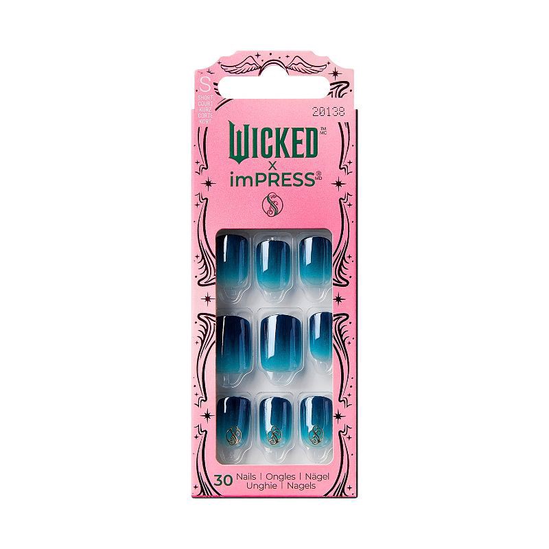 slide 1 of 11, KISS NAIL Kiss Impress X Wicked, Welcome To Shiz, 1 ct