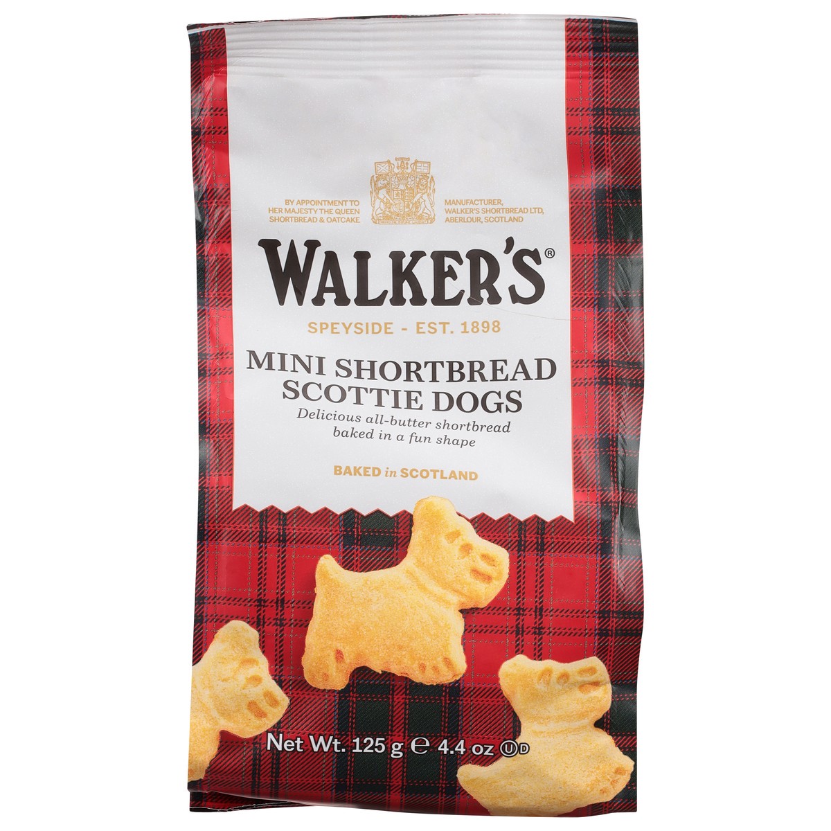 slide 1 of 5, Walker's Shortbread Scottie Dogs, Mini 4.4 oz, 4.4 oz