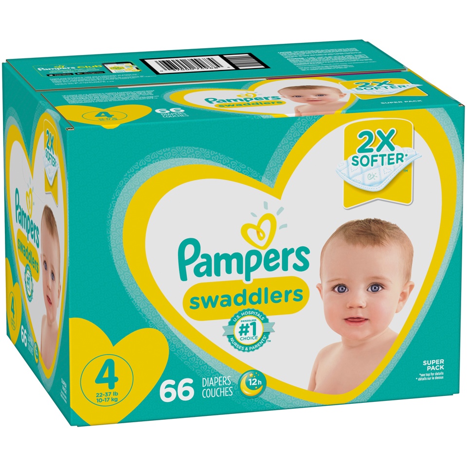 Pampers Swaddlers Diapers 66 ea 66 ct | Shipt