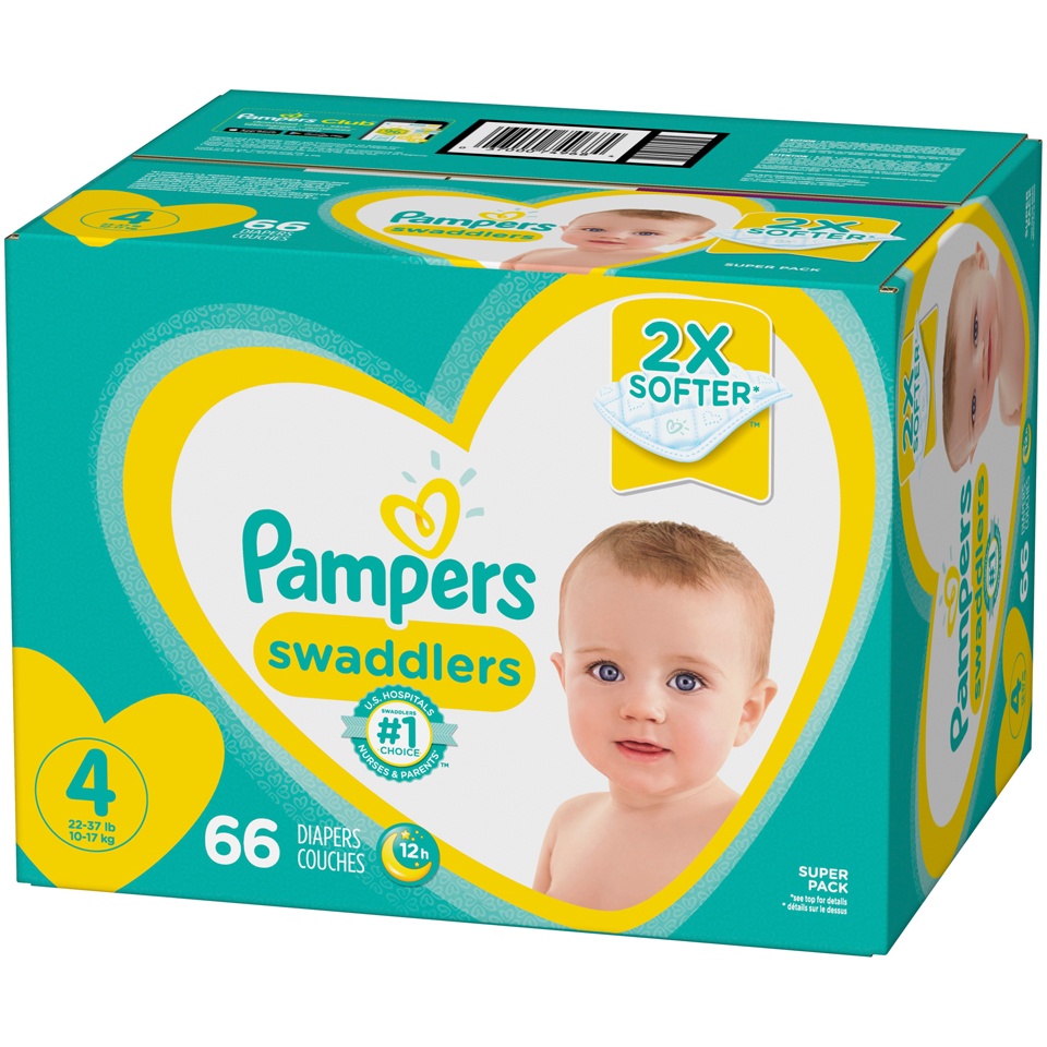 Pampers Swaddlers Diapers 66 ea 66 ct | Shipt