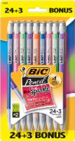 slide 1 of 1, BIC Xtra Sparkle 0.7Mm Mechanical Pencil Bonus Pack, 24 ct