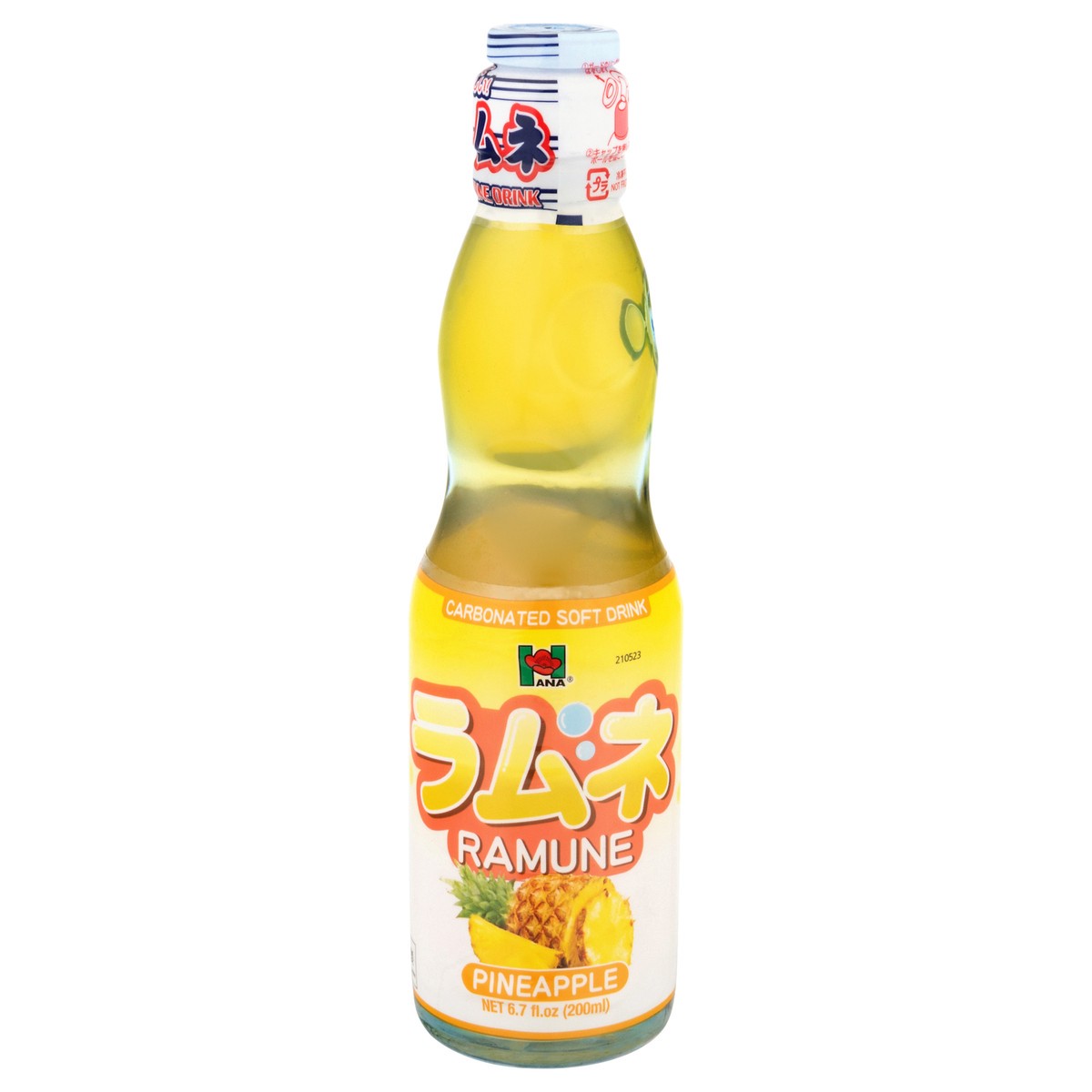 slide 3 of 4, Ramune Pineapple Soft Drink 6.7 fl oz, 6.7 fl oz