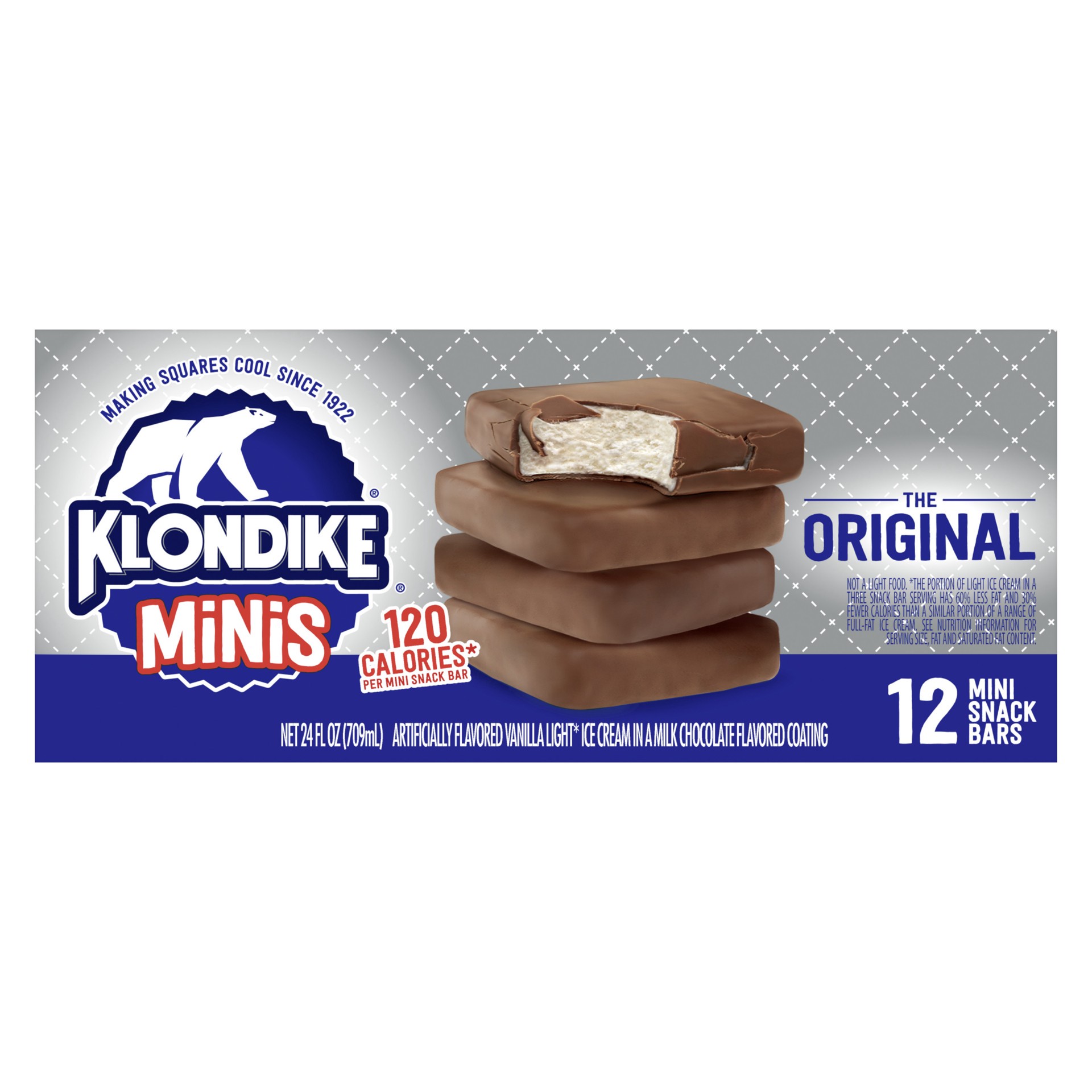 slide 1 of 4, Klondike Original Snack Size Bar, 2 oz