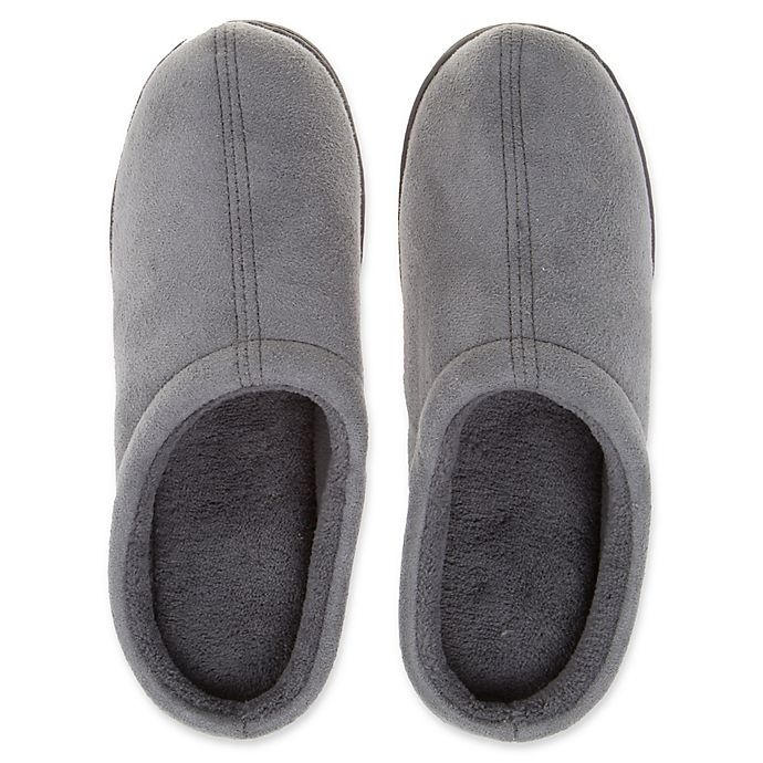 slide 1 of 1, Therapedic Size XS Unisex Classic Outlast Technology Slippers - Grey, 1 ct