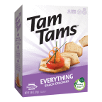 slide 1 of 6, Manischewitz Tam Tams Everything Snack Crackers, 9.6 oz