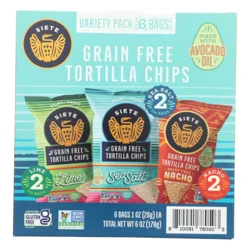 Siete Chips Trtla 6Pk Variety