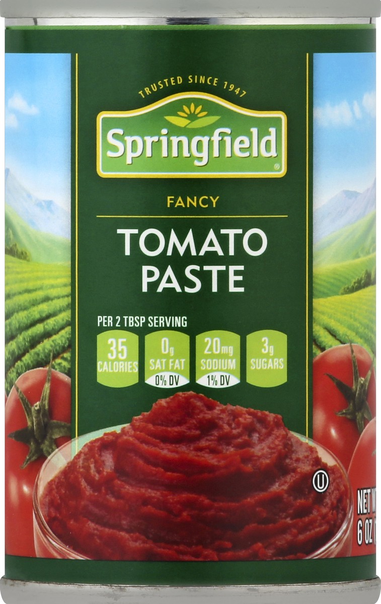 slide 5 of 6, Springfield Fancy Tomato Paste, 6 oz