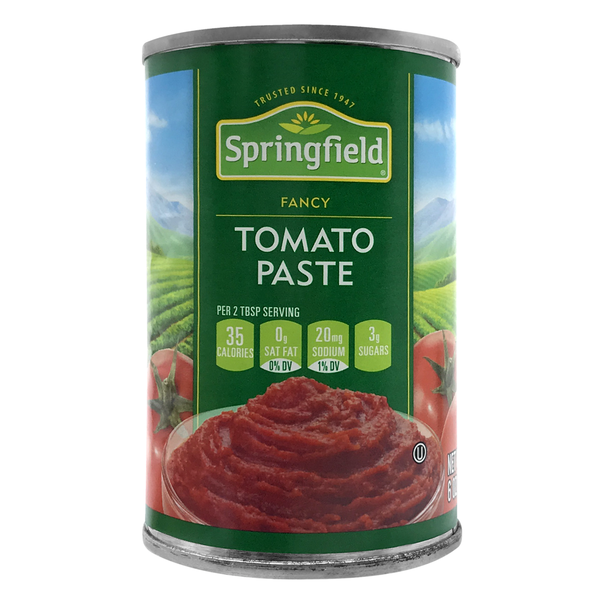 slide 1 of 6, Springfield Fancy Tomato Paste, 6 oz