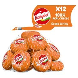 Mini Babybel Gouda Snack Cheese, 12 Pack (8.5 oz)