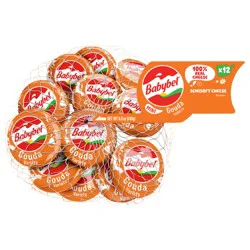 Mini Babybel Gouda Snack Cheese, 12 Pack (8.5 oz)