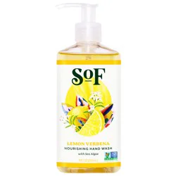 South Of France Nourishing Hand Wash With Moisturizing Sea Algae, Coconut & Olive Oil - Lemon Verbena - 8 oz Bottle