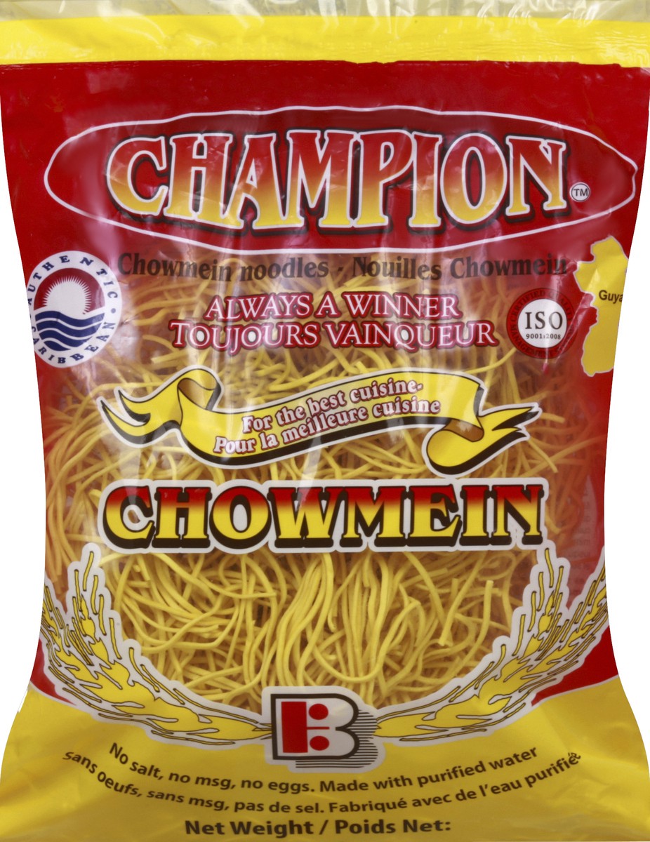 slide 4 of 6, Champion Chowmein Noodles 12 oz, 12 oz